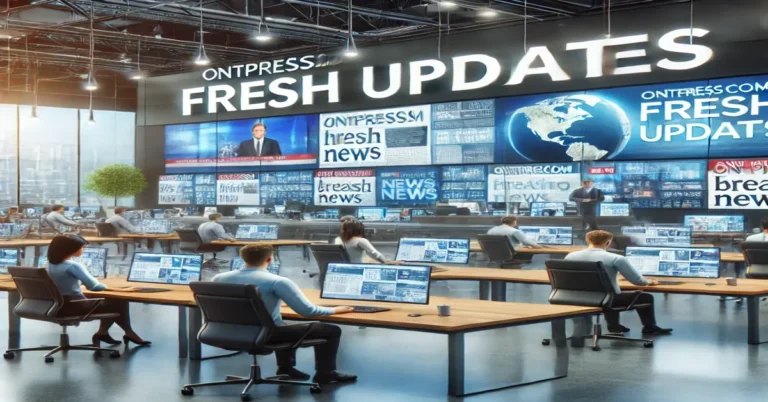 OntPressCom Fresh Updates: Your Go-To News Portal