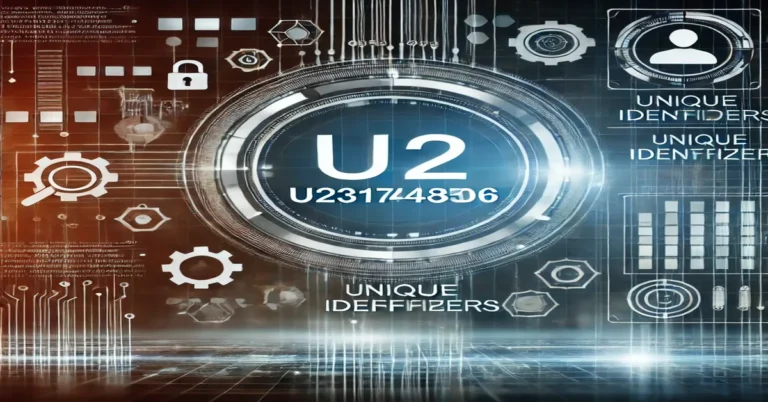 U231748506: Exploring the Role of Unique Identifiers in Technology